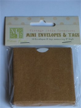 Melissa Francis mini envelopes&tags - 1