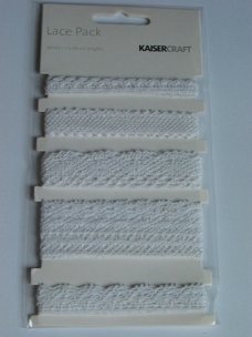 Kaisercraft lace white