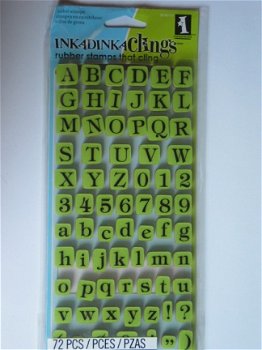 inkadinkado rubber stamp XL heirloom type - 1