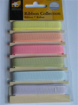 American traditional design ribbon pastels - 1