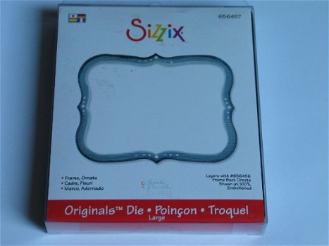 sizzix bigz frame ornate - 1