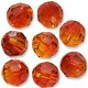 Swarovski 5000 Fire Opal 8mm Per Stuk - 1 - Thumbnail