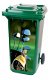 golf container sticker golf bag, otto, kliko decoratie, bak - 1 - Thumbnail