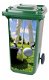 golf sunrise kliko container sticker, afvalbak deko stickers - 3 - Thumbnail