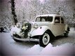 Witte Romantische Trouwauto. - 7 - Thumbnail