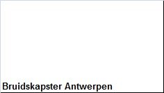 Bruidskapster Antwerpen - 1