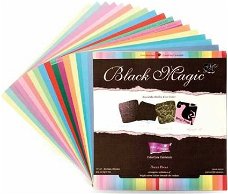 Core'dinations colorcore cardstock paper stack black magic 12"