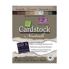 Core'dinations colorcore cardstock neutrals, 10.8x14 centimeter - 1