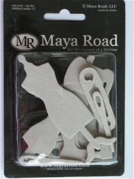 Maya Road chipboard still sew cute - 1