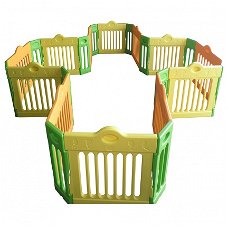 Baby playpen kunststof kruipbox grondbox krabbelpark tweelingbox