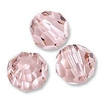 Swarovski 5000 Vintage Rose 6mm Per Stuk - 1