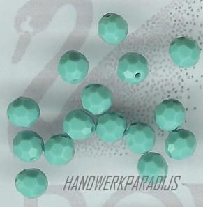 Swarovski 5000 Turquoise 6mm Per Stuk - 1