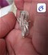 FILIGRAIN STRIK Indonesie broche 925 zilver groot - 3 - Thumbnail