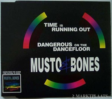 Musto & Bones - Time Is Running Out / Dangerous On The Dancefloor 3 Track CDSingle - 1