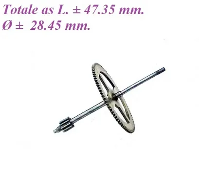 === Centrumrad = Franse pendule = oud === 26711 - 1