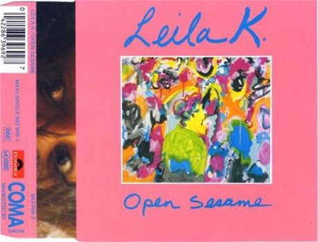 Leila K - Open Sesame 3 Track CDSingle - 1