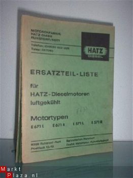 22397 Hatz ersatzteil-liste E6 - 1