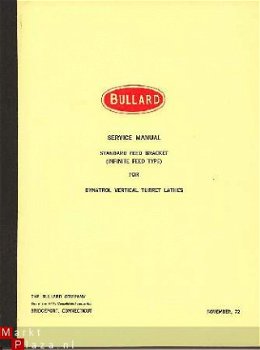 22427 Bullard manual Standard - 1