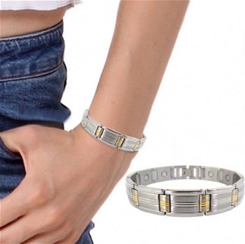 Fitter en meer energie en balans met magneet armband - 2