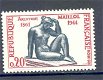 Frankrijk 1961 Aristide Maillol sculpteur postfris - 1 - Thumbnail