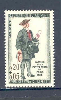 Frankrijk 1961 Journée du Timbre postfris - 1
