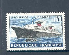 Frankrijk 1962 Paquebot "France" postfris