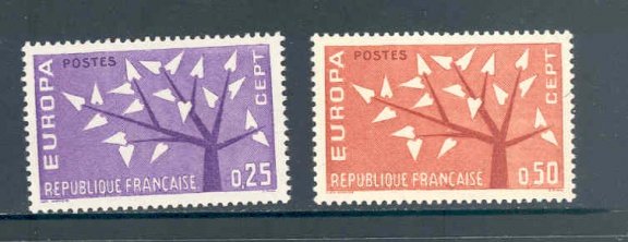 Frankrijk 1962 Europa-CEPT postfris - 1
