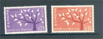 Frankrijk 1962 Europa-CEPT postfris - 1 - Thumbnail