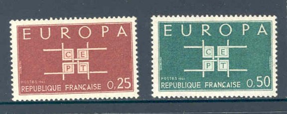 Frankrijk 1963 Europa-CEPT postfris - 1