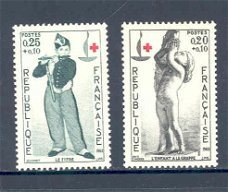 Frankrijk 1963 Croix-Rouge postfris