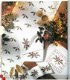borduurpatroon 3287 kerstloper,servetten,merklapje,band - 1 - Thumbnail