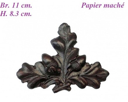 === Ornament onderdeel = Papier maché = oud === 26751 - 1