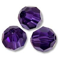 Swarovski 5000 Purple Velvet 6mm Per Stuk - 1