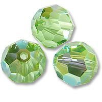 Swarovski 5000 Peridot AB 6mm Per Stuk - 1