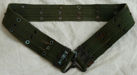 Koppel / Riem, Pistol Belt, type: M1956, US Army, jaren'60/'70.(Nr.1) - 0