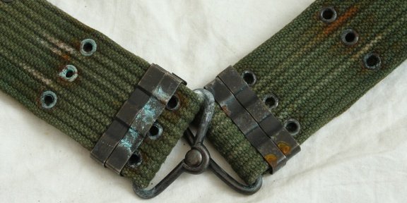 Koppel / Riem, Pistol Belt, type: M1956, US Army, jaren'60/'70.(Nr.1) - 1