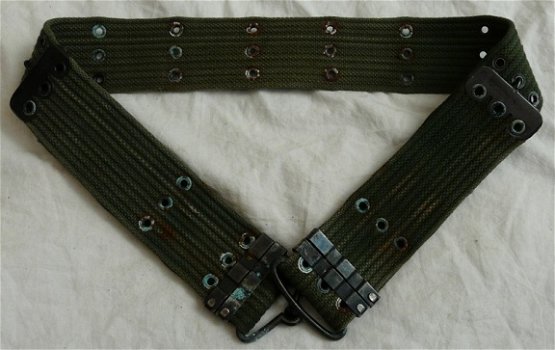 Koppel / Riem, Pistol Belt, type: M1956, US Army, jaren'60/'70.(Nr.1) - 2