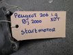 Peugeot 206 19 xtd Bouwjaar 2000 Startmotor op voorraad - 2 - Thumbnail