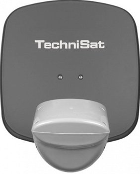 TechniSat multytenne DuoSat 4,3° twin, Antraciet, schotel antenne. - 1