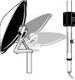 TravelSat UFO compleet 60 cm, satelliet schotel antenne - 2 - Thumbnail