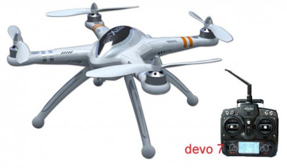 Drone Walkera QR X350 Basic (7-kanaals, middelgroot model) - 1