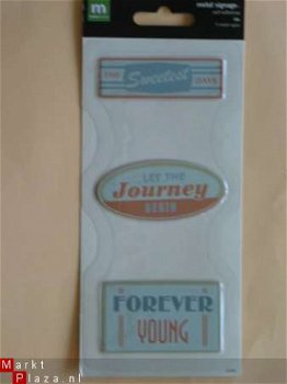 OPRUIMING: making memories metal signage forever young - 1