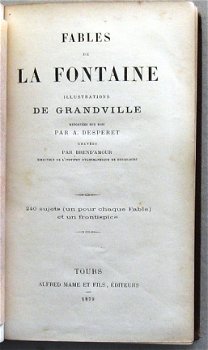 Fables de la Fontaine 1870 Grandville (ill.) - Fabels - 3