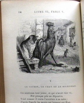 Fables de la Fontaine 1870 Grandville (ill.) - Fabels - 4