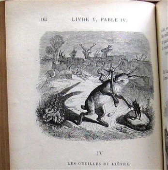 Fables de la Fontaine 1870 Grandville (ill.) - Fabels - 5