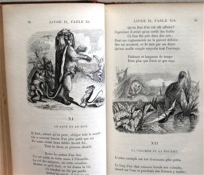 Fables de la Fontaine 1870 Grandville (ill.) - Fabels - 6