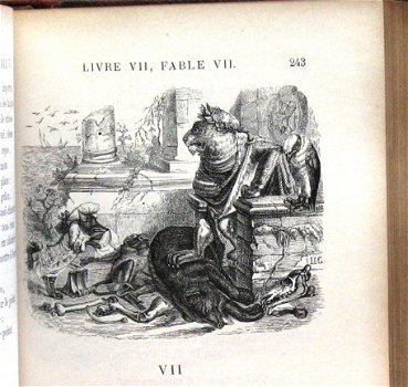 Fables de la Fontaine 1870 Grandville (ill.) - Fabels - 7