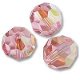 Swarovski 5000 Light Rose AB 4mm 5 Stuk - 1 - Thumbnail