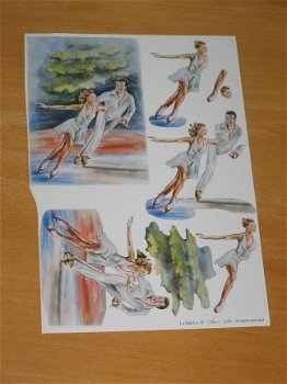 3D knipvel (A5) --- SCHAATSEN / KUNSTSCHAATSEN - 1