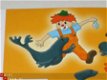 3D MINI knipvel --- CLOWN met een ZEEHOND --- 15x15 cm - 2 - Thumbnail